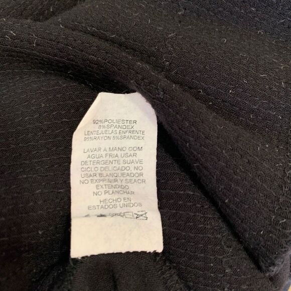 Love Tease Macy’s Sequined Tank Mini-Dress Black Bodycon Medium - Picture 6 of 6